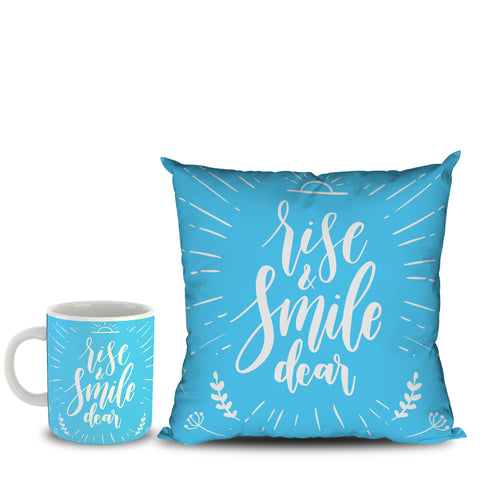 Cushion and Mug combo  for Decor