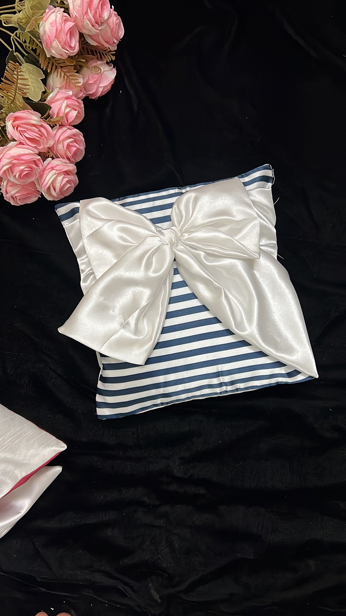 Adorable Cushion With Bow