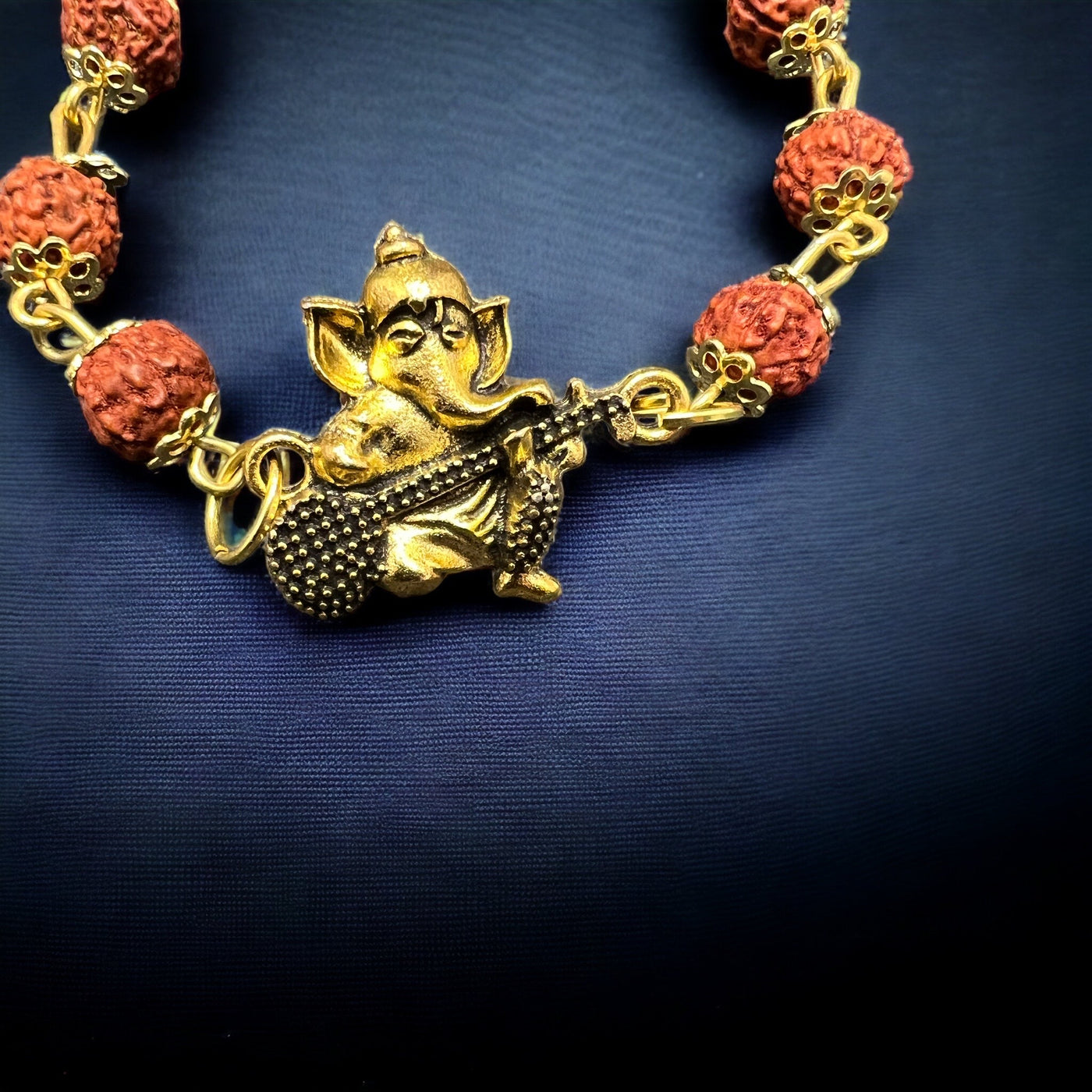 50 Golden Rudraksh Bracelet