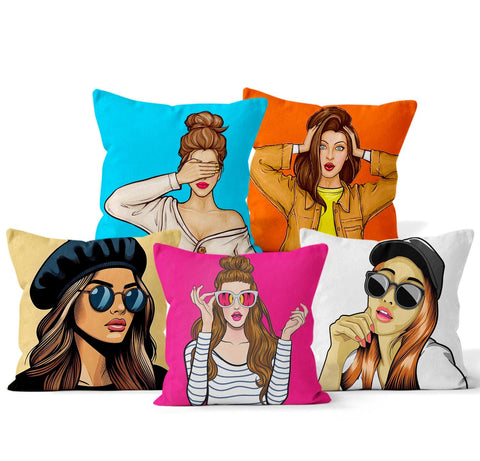 Pop Art Cushion Cover